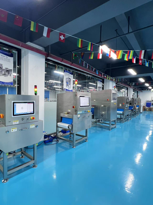 הכנסת מזון דרך מכונת X Ray ， X Ray Machine Safety Safety ， מכונות קרן X לתעשיית המזון